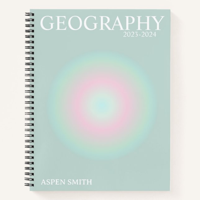 Aesthetic Notebook (Front)