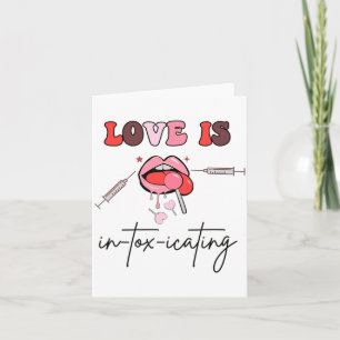Aesthetic Nurse Injector Valentine Filler Dysrt  Card