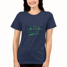 Aesthetic Nurse Life Heartbeat Pulse Medicine TEE