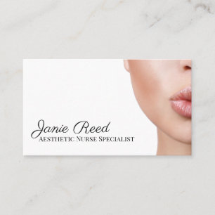 Aesthetic Nurse Specialist Injector Business Card