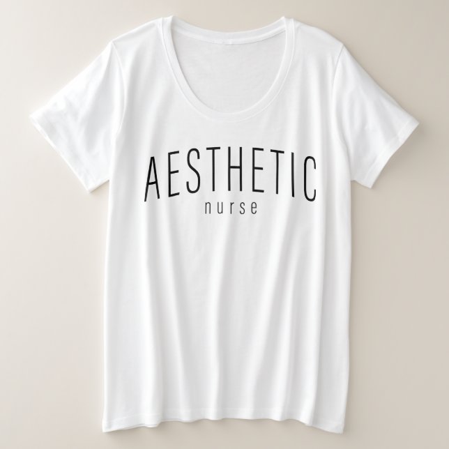 aesthetic nurse tshirt (Design Front)