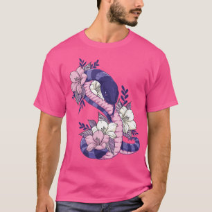 Aesthetic Pastel Goth Snake Flower Fairy Grunge Go T-Shirt