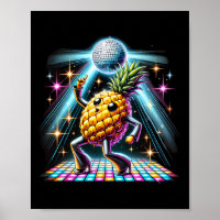 Aesthetic Pineapple Disco Dancer Spooky Dance Kids