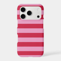 Aesthetic Pink and Red Stripes Minimalist Pattern