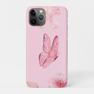 Aesthetic pink iPhone case