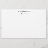 Aesthetic Plain Professional White Modern