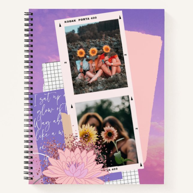Aesthetic Polaroid Dream Journal Cover   (Front)