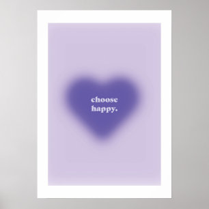 Aesthetic Poster - Choose Happy