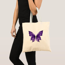 Aesthetic Purple Butterfly Wings Cosmic Indigo