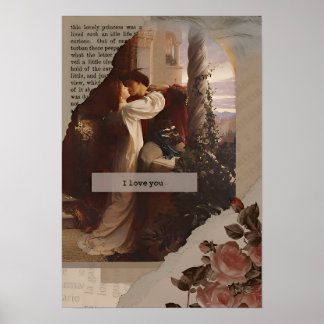 Aesthetic quotes, cottagecore, artsy, female poster