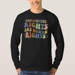 Aesthetic Reproductive Rights Are Human Rights Fem T-Shirt