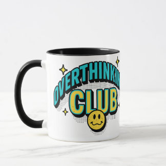 "Aesthetic Retro Pop Art Mug – Bold Typography