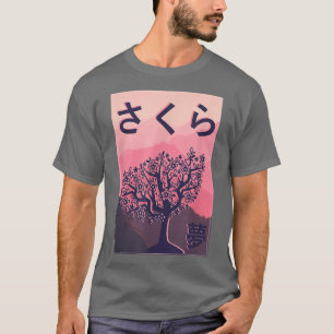 Aesthetic Sakura Cherry Blossom Beautiful Japanese T-Shirt