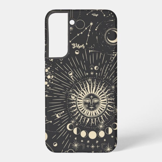 Aesthetic   samsung galaxy s22+ case (Back)