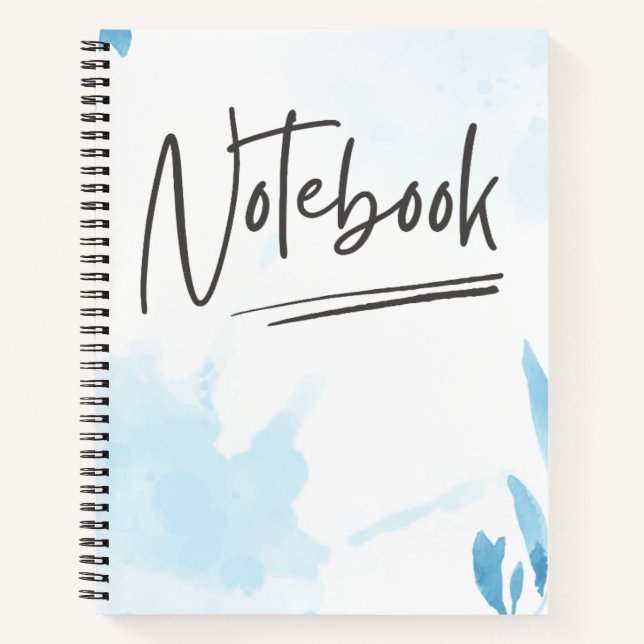 Aesthetic Spiral Journal for Students (Front)