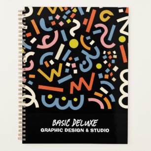 Aesthetic Spiral Notebook Planner