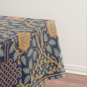 Aesthetic Style Rose Flowers Pattern Tablecloth