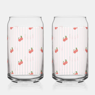 Aesthetic Teacher Apple Cup Can Glass