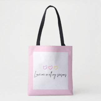 Aesthetic tote bag