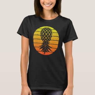 Aesthetic Upside Down Pineapple - Swinging Swinger T-Shirt