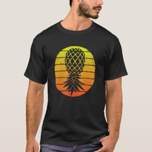 Aesthetic Upside Down Pineapple Swinging Swinger T-Shirt