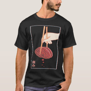 Aesthetic Vaporwave Japanese 90s Japan Human Brai T-Shirt