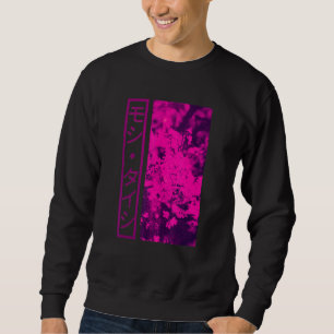Aesthetic Vaporwave Japanese Blossom Calmness Cher Sweatshirt