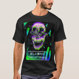 Aesthetic Vaporwave Japanese Futurism T-Shirt