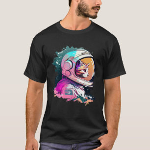 Aesthetic Vaporwave Space Cat 80s 90s Astronaut  1 T-Shirt