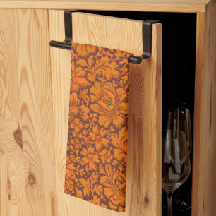 Aesthetic Vintage All Over Floral Print Tea Towel