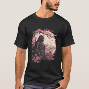 Aesthetic Vintage Samurai Japanese Art Samurai Ret T-Shirt