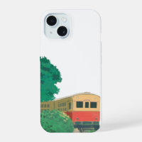 Aesthetic Vintage Train Art Print | Nature Travel