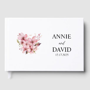 Aesthetic Wedding Guest Book, Signing Book, custom Book