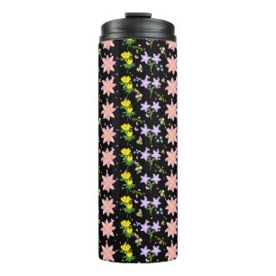 Aesthetic Wildflower Botanical Pattern Thermal Tum Tumbler