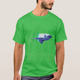 Aesthetic Wireframe Great White Shark T-Shirt