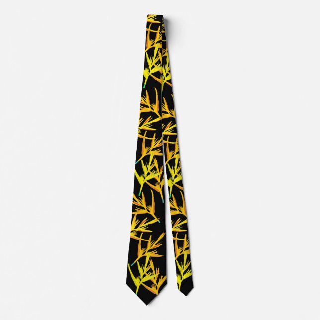 Aesthetic yellow flowers tie (Front)