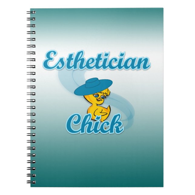 Aesthetician Chick #3 Notebook (Front)