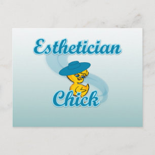 Aesthetician Chick #3 Postcard