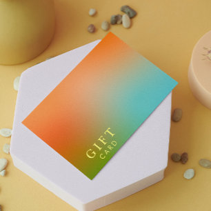 Aesthetician Holographic Gradient Certificate Gift