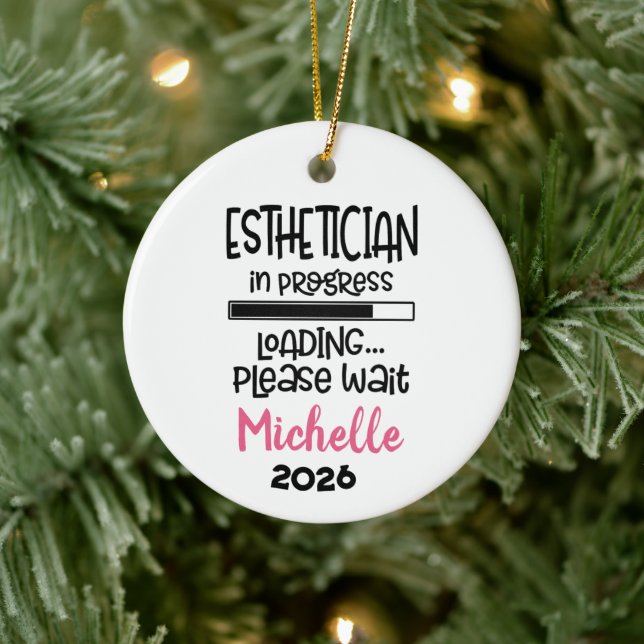 Aesthetician In Progress  Ceramic Tree Decoration (Tree)