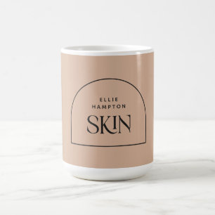 Aesthetician Minimalist Blush Arch Beauty Business Coffee Mug