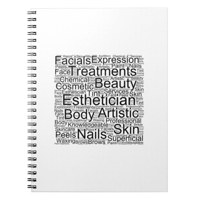 Aesthetician Notebook (Front)