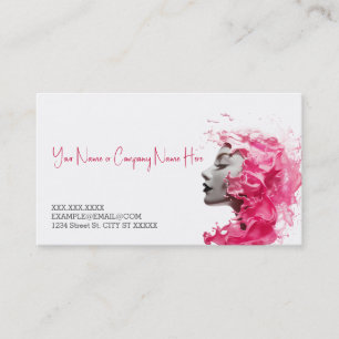 Aesthetician or Hair Stylest Business Card