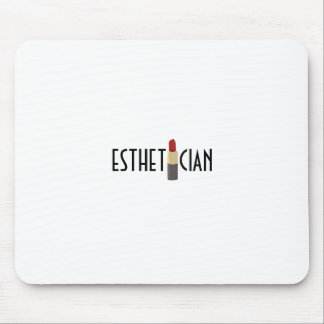 Aesthetician Red Lipstick Makeup Artist Mouse Pad