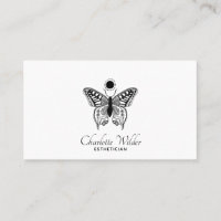 Aesthetician Skincare Butterfly Logo