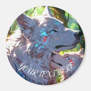 AESTHETICS WOLVES MAGNET