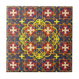 Ætheric Rose Window No. Triour (Decimal: 34) Tile