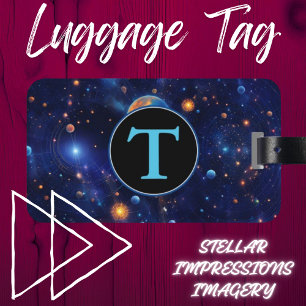Aetheris Pulse Luggage Tag