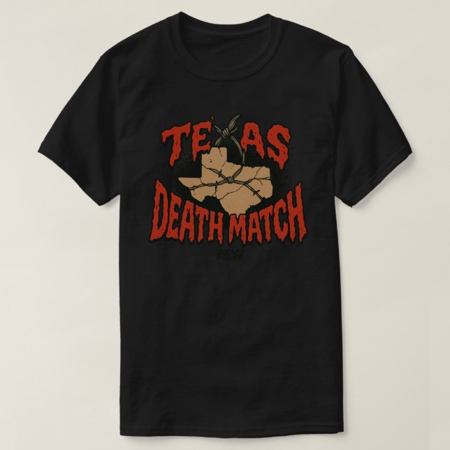 AEW All In Texas Death Match Rules  T-Shirt (Design Front)