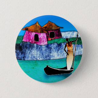 af076 Africa retro vintage style gifts 6 Cm Round Badge